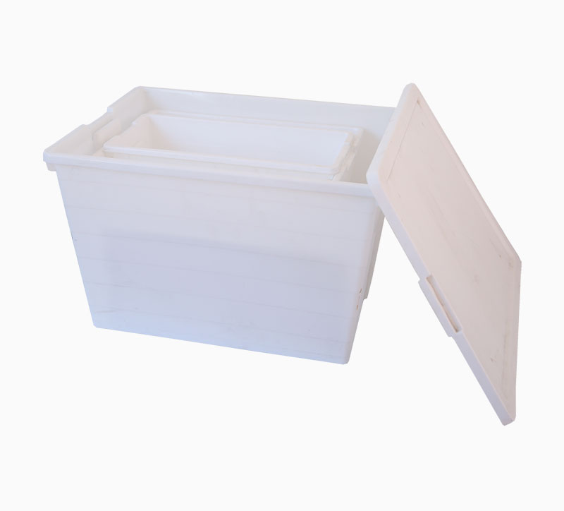 صندوق تركيبة صندوق تخزين قالب أبيض